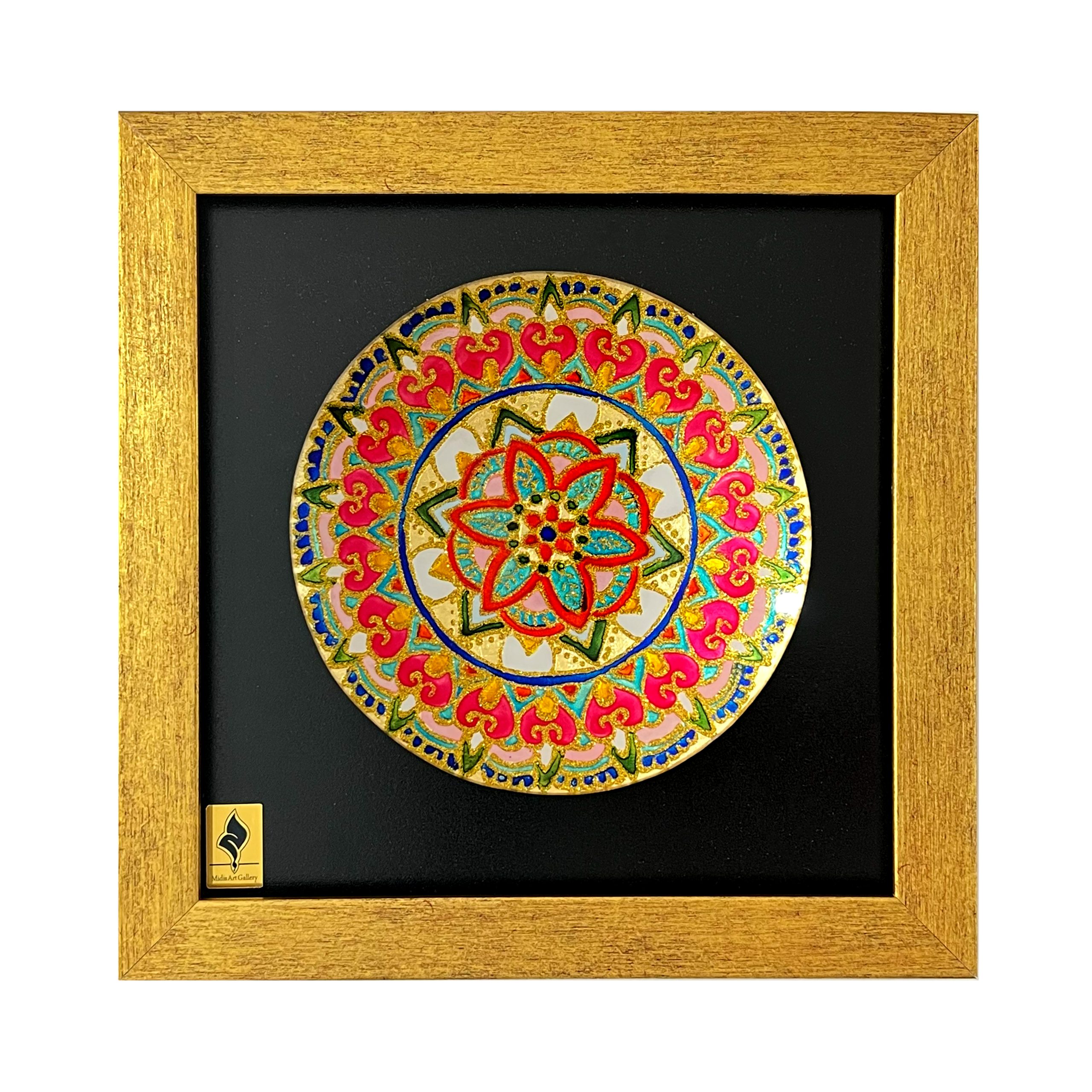 man30002-1 تابلو طرح ماندالا - کد man010 - Image 1